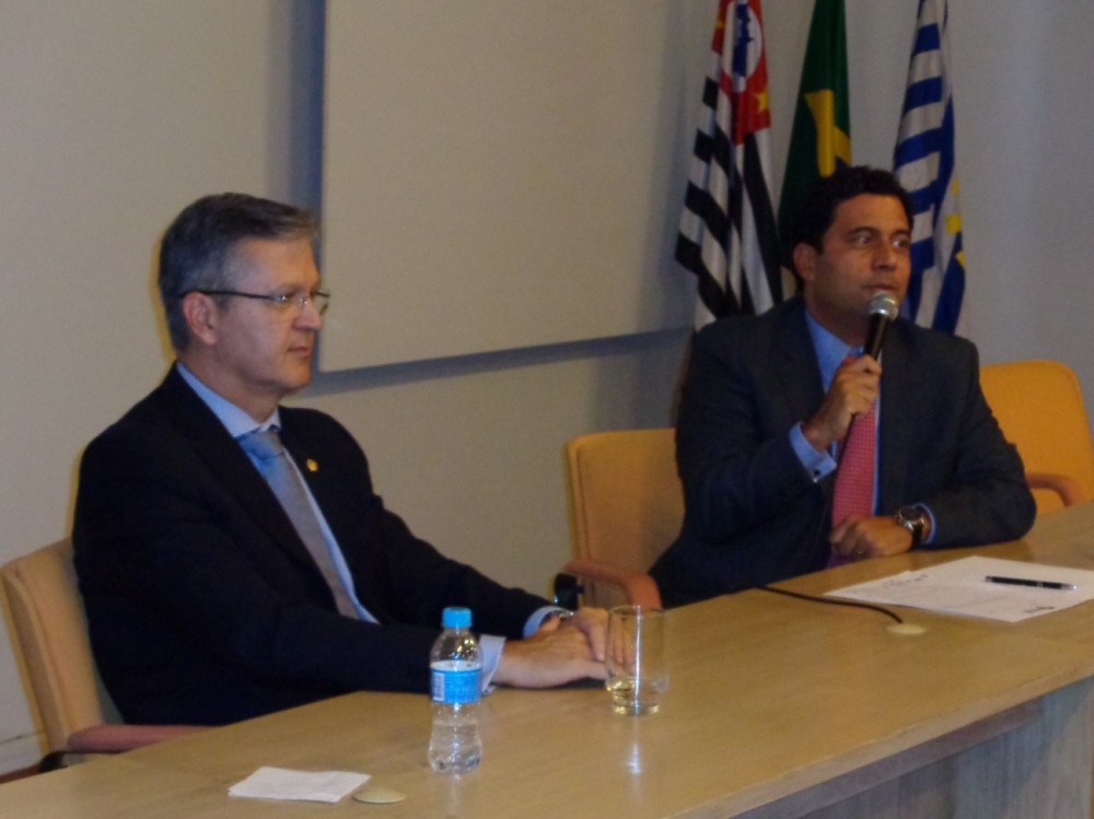 Dr. Douglas Alencar (Ministro do TST) e Dr. Bruno Freire (Advogado).